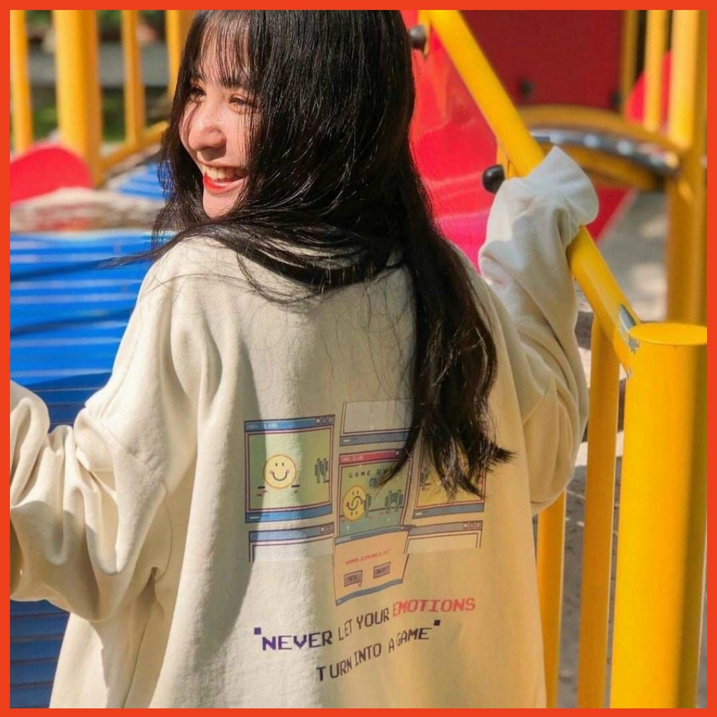 Áo khoác nỉ cardigan unisex form rộng Xương Rồng, nam nữ ulzzang Wind