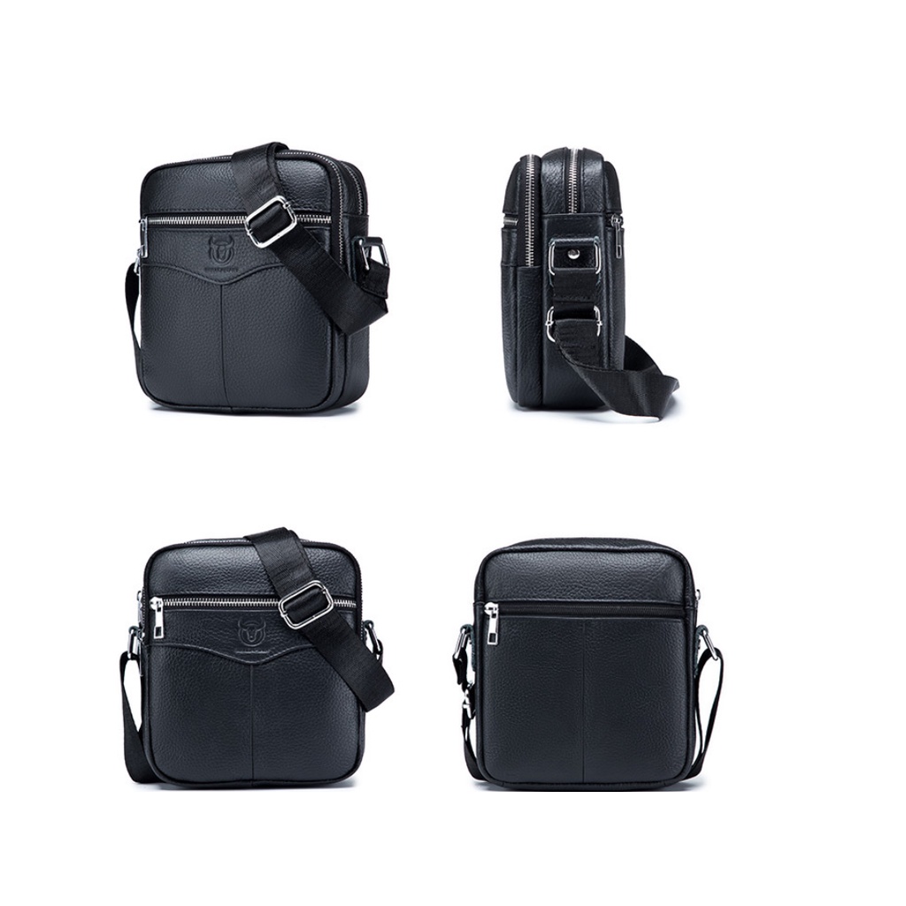 Túi đeo chéo nam 100% da bò thật cao cấp phong cách mới