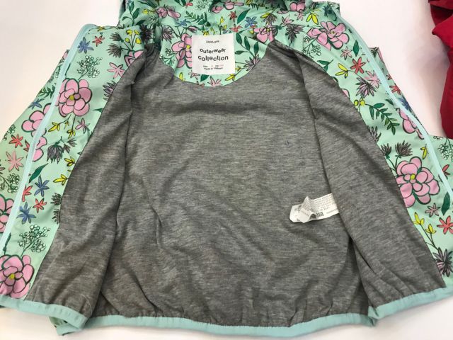 Áo gió 2 lớp bé gái zara size đại 2_14t