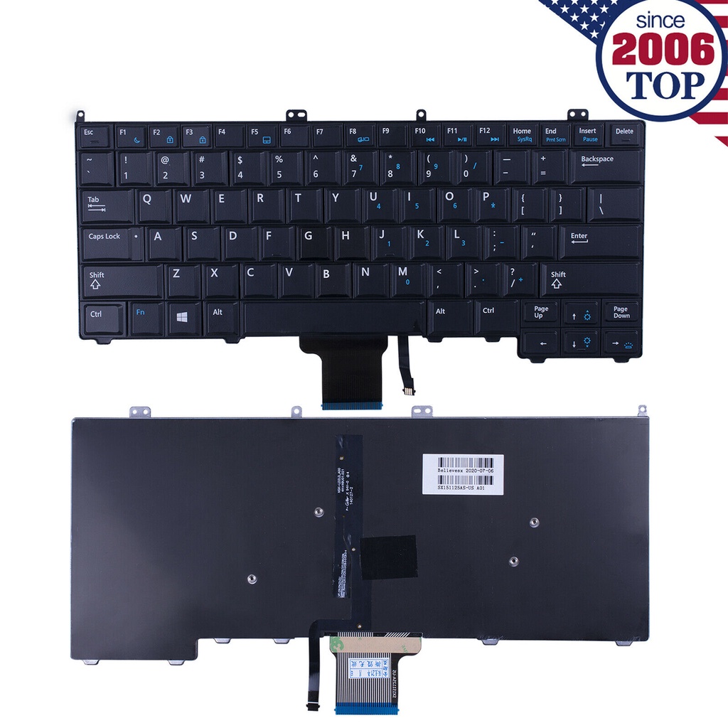 Bàn phím laptop Dell LATITUDE 12 14 7000, E7420 E7240 E7440 – E7240 E7440