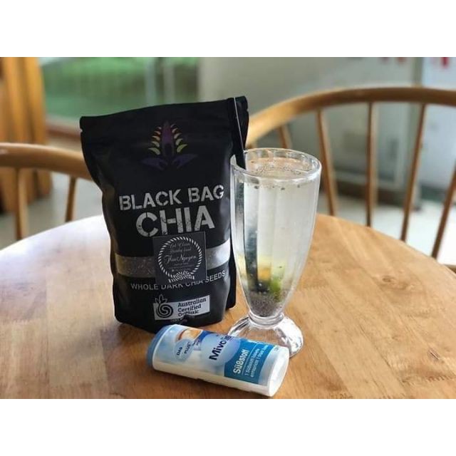 1kg hạt chia Úc đen (2 gói 500g) hàng chuẩn - Healthy