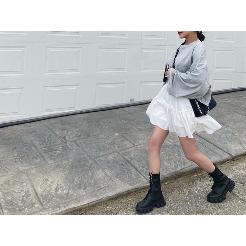 [Mã WAMT10K giảm 10K đơn 0K] ( FREESHIP-HÀNG SIÊU HÓT ) CHÂN VÁY TẦNG NGẮN MIX BÈO SIÊU XINH | BigBuy360 - bigbuy360.vn