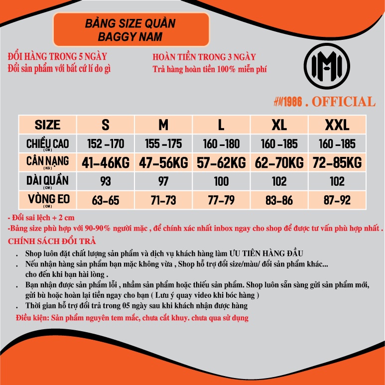 Quần jean nam cạp cao ống suông rộng HM1986, quần bò baggy nam phom xuông chất jeans mềm, dày dặn xu hướng 2023 J101