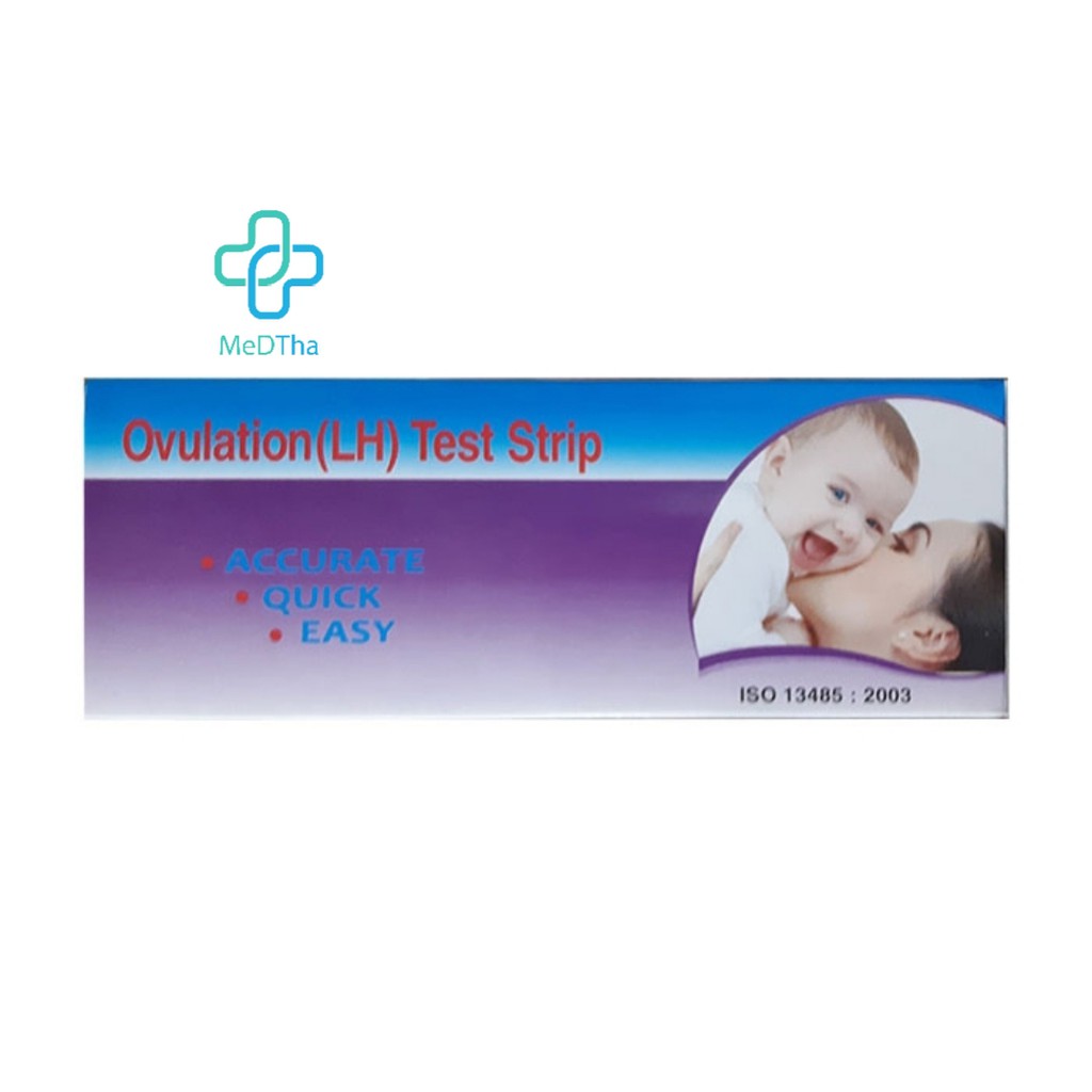 Que Test Rụng Trứng Ovulation (LH) Test Strip- Que thử rụng trứng [Chính hãng]