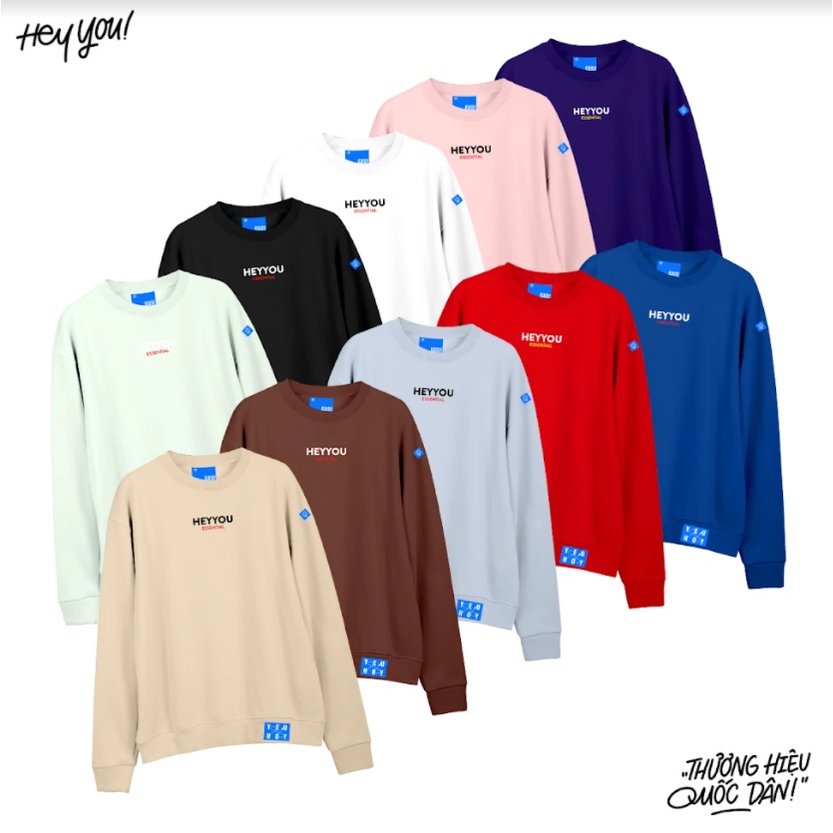 Áo Sweater Heyyou Essential chính hãng
