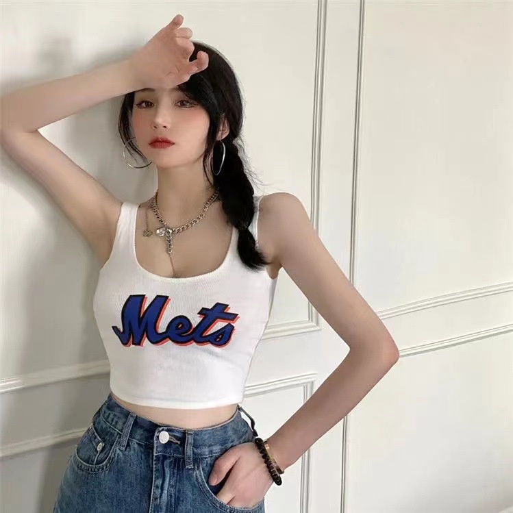 Áo yếm mini không tay gợi cảm / Đen / Trắng