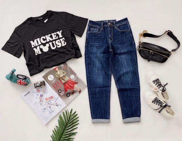 Quần jeans baggy 9 tất