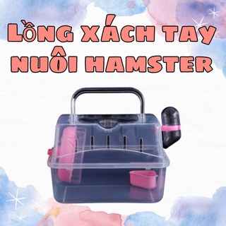 Lồng xách tay pha lê cho thú cưng nhỏ - hamster