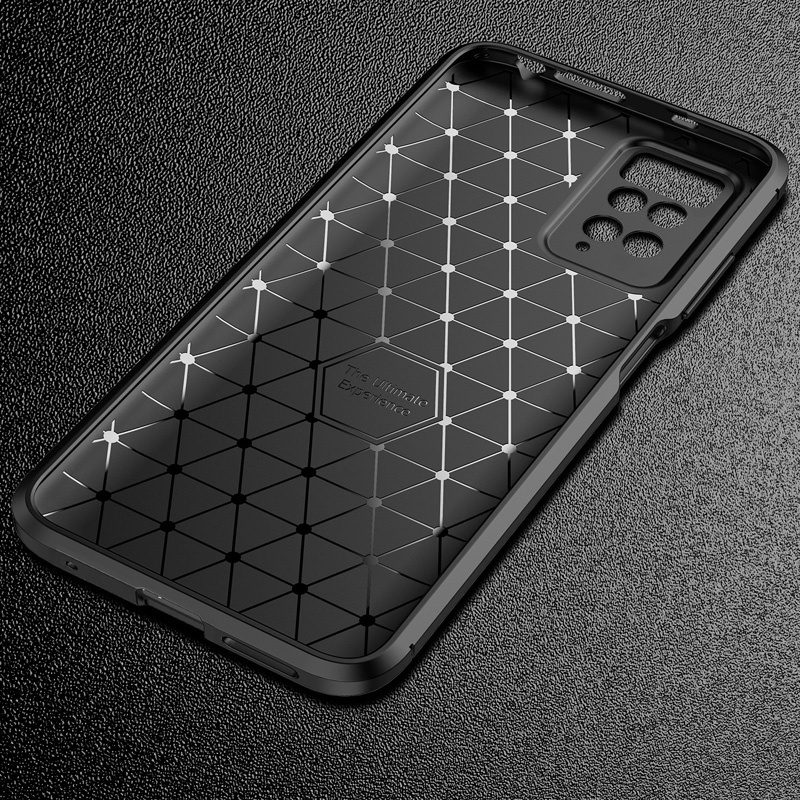 Ốp Điện Thoại Silicone Mềm Dệt Sợi Carbon Cho Redmi Note 11 11s Pro Plus + 10C Mi Pocophone X4 M4 Pro 4G 5G 12 11T Pro