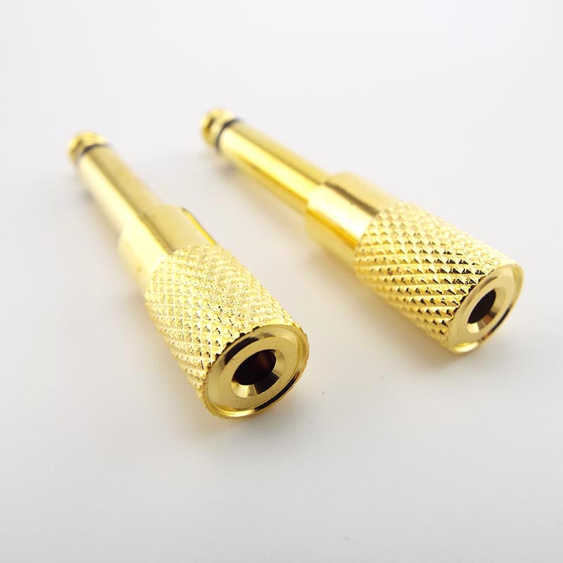 Cáp Chuyển Đổi vnk2 Từ Cổng 6.5mm Cái Sang Cổng 3.5mm Đực 6.35mm Cái