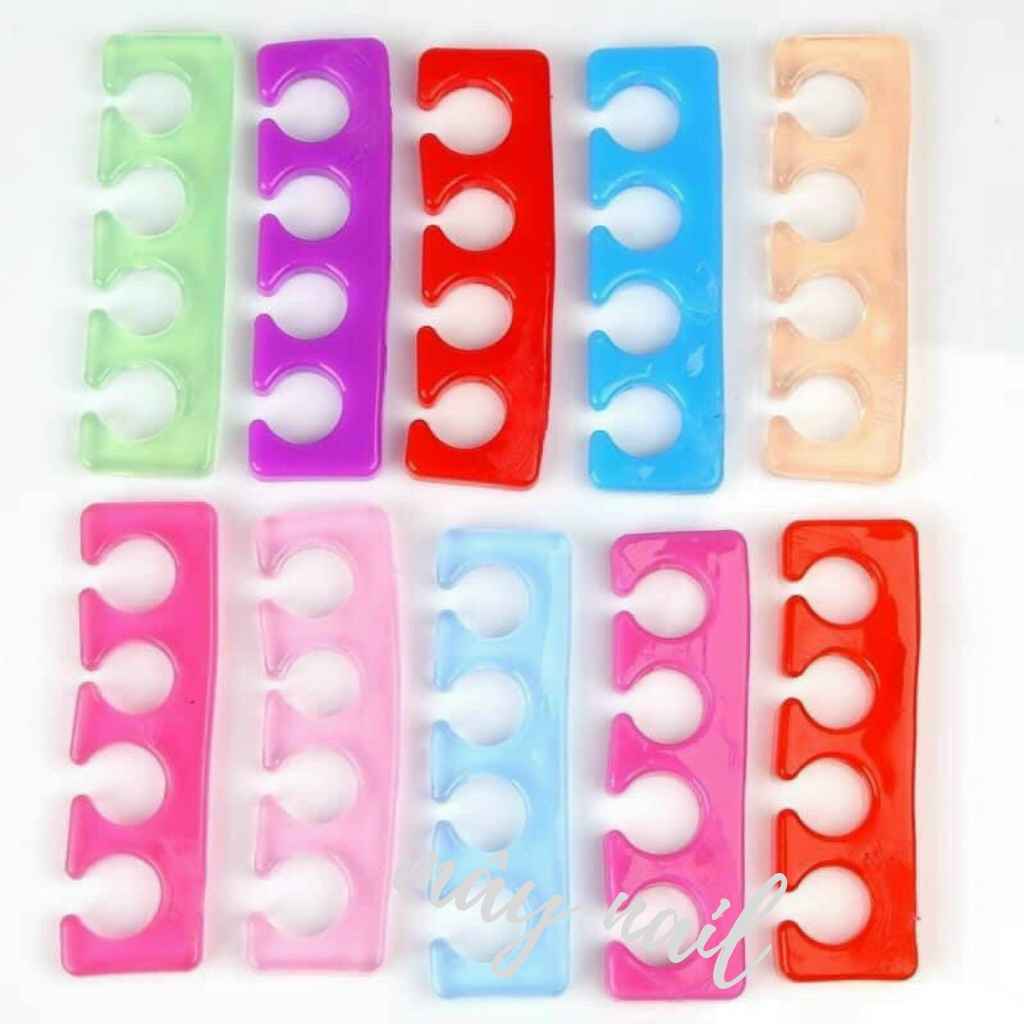 Tách ngón chân SiLiCon , Kẹp tách ngón chân nail 1 cặp