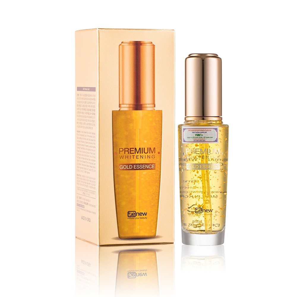 Serum tinh chất vàng 24k Benew Premium Whitening Gold Essence Hàn Quốc 50ml