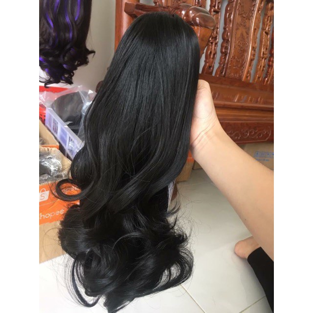 Tóc Giả Giá Rẻ 𝑭𝑹𝑬𝑬𝑺𝑯𝑰𝑷 Tóc Giả Ngoặm Xoăn Ngắn 30cm - Kèm Hình Thật