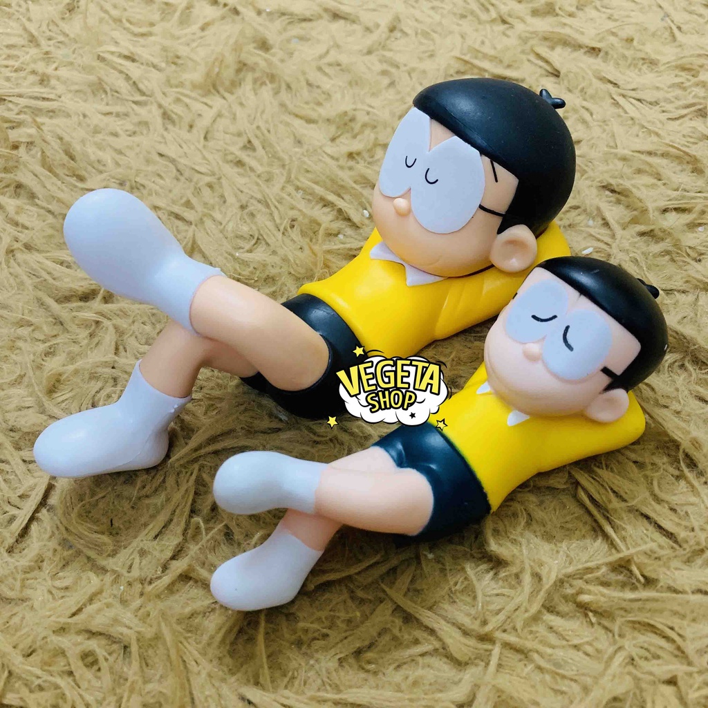 Mô hình Nobita nằm ngủ - Đồ chơi mô hình nhân vật Nobi Nobita - Mô hình Doraemon Doremon - Kích thước 14cm~18cm