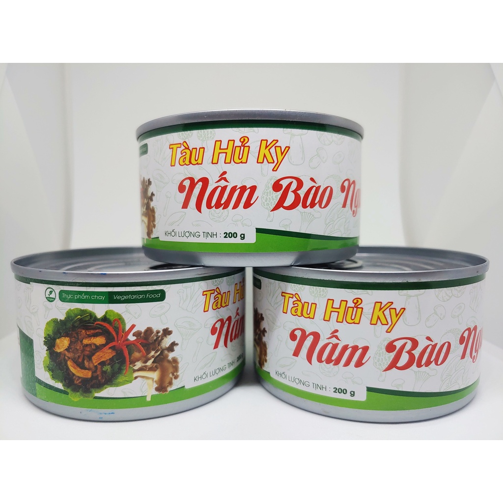 Thực Phẩm Chay Bình Loan - Tàu Hủ Ky Nấm Bào Ngư 200g