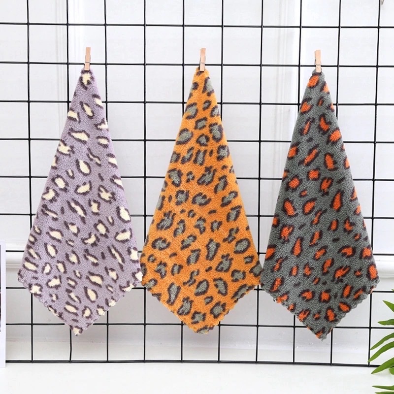 Combo 3 khăn đa năng thấm hút không xù lông 30*30 cm
