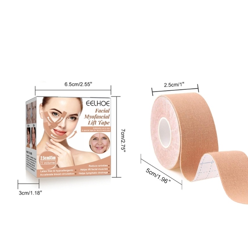 Băng Dán Nâng Cơ Mặt Siêu Mỏng Độ Co Giãn Cao Chống Thấm Nước YOUYO