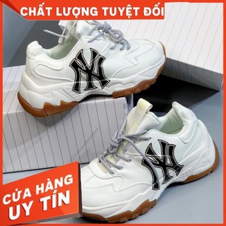 3(FREESHIP + ẢNH THẬT 1.1) Giày 𝐌𝐋𝐁 Hàn Quốc NY đen đế nâu