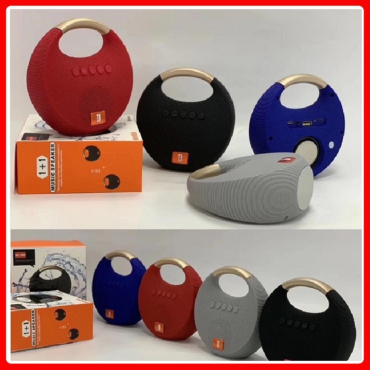 LOA BLUETOOTH MINI SLC-099 - Hỗ trợ thẻ cắm usb, thẻ nhớ, Âm thanh siêu hay