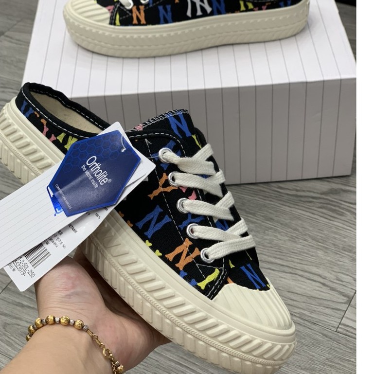 [ Like au - Hàng Quang châu ] Giày Sục NY, Đạp Gót, Giày Sục 𝐌𝐋𝐁 NY đen Độn đế mới nhất 2021 | BigBuy360 - bigbuy360.vn