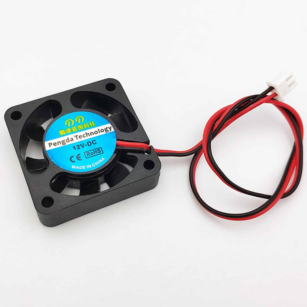 Quạt tản nhiệt vuông 12VDC 40x40x10mm, 7x7cm 2 dây, 7x7cm 3 dây, 8x8x2.4cm