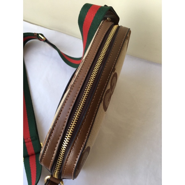 Túi đeo chéo nam Gucci GC da thật cao cấp da phối vải