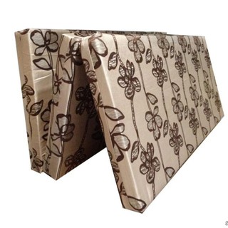 Nệm Bông Ép 1m4x1m95x5cm Gấp 3 Thoáng Mát, Độ Bền Cao