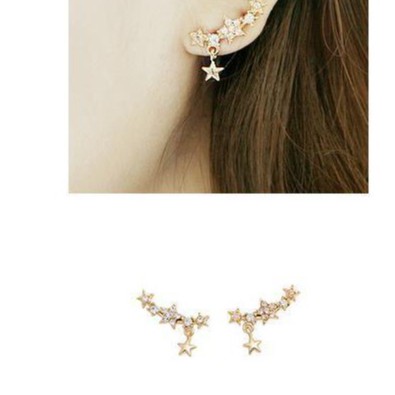 Bông tai dáng dài kiểu dáng hiện đại cá tính cho nữ