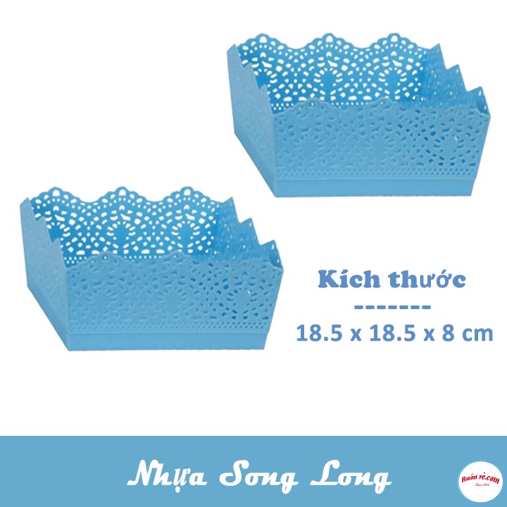 KHAY MỸ VUÔNG SONG LONG 2618