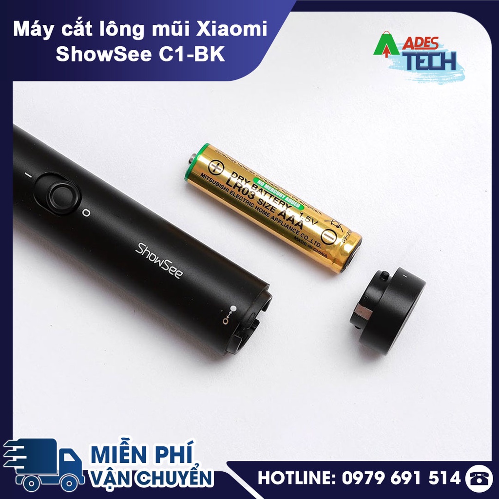 Máy cắt tỉa lông mũi Xiaomi an toàn Showsee C1 - Bảo hành Chính Hãng