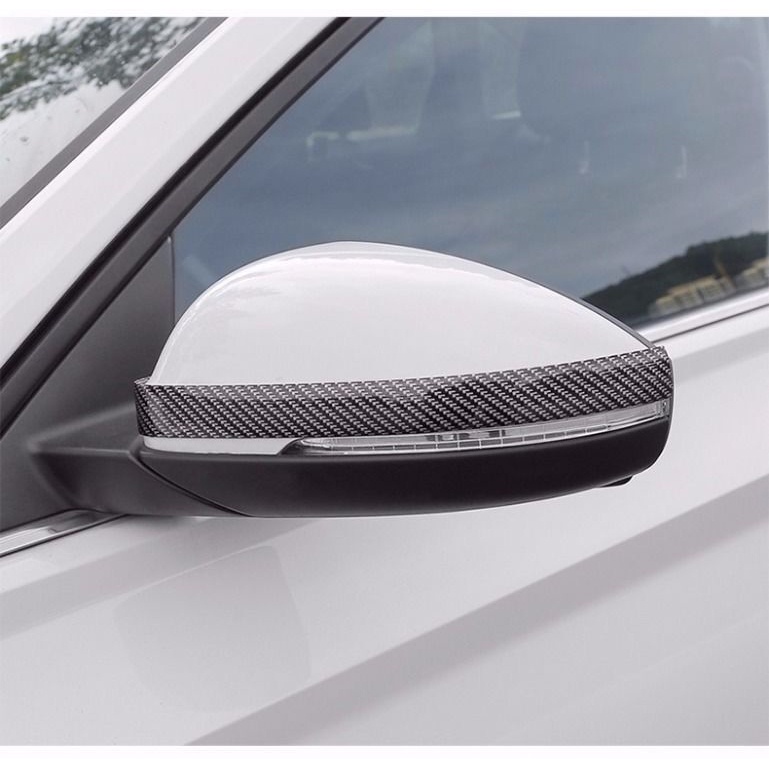 Dải nẹp vân carbon 3D cao cấp chống trầy xước bậc cửa bảo vệ xe hơi, ô tô cuộn 1m