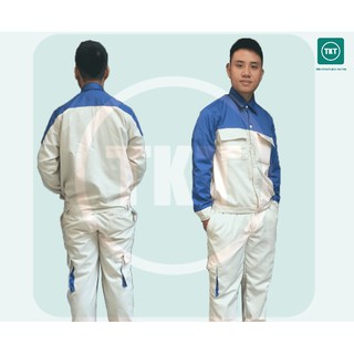Quần áo bảo hộ kỹ sư phối màu