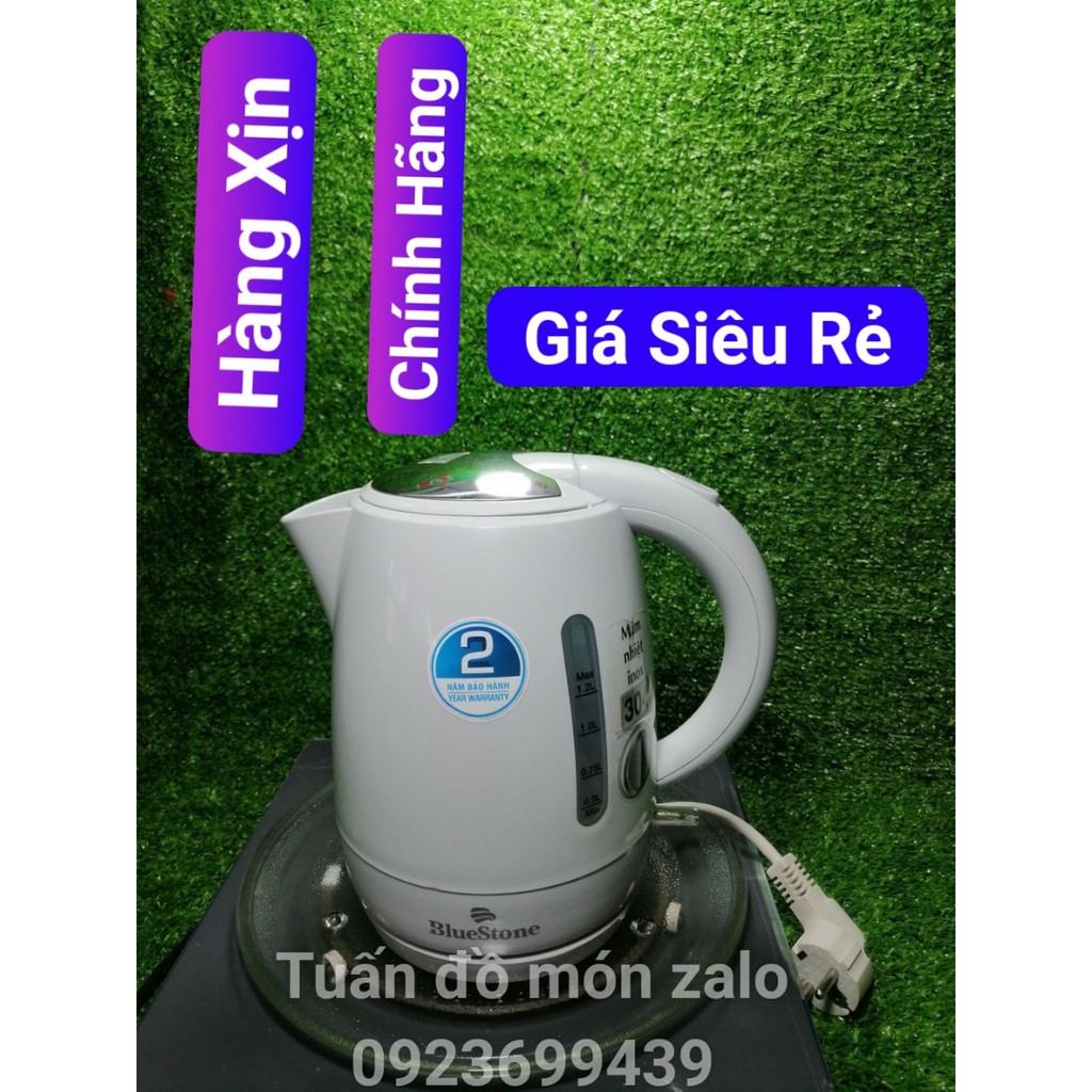 {follow-500k} Bình đun siêu tốc Bluestone 1.2 lít KTB-3311 (hàng chính hãng đã dùng )