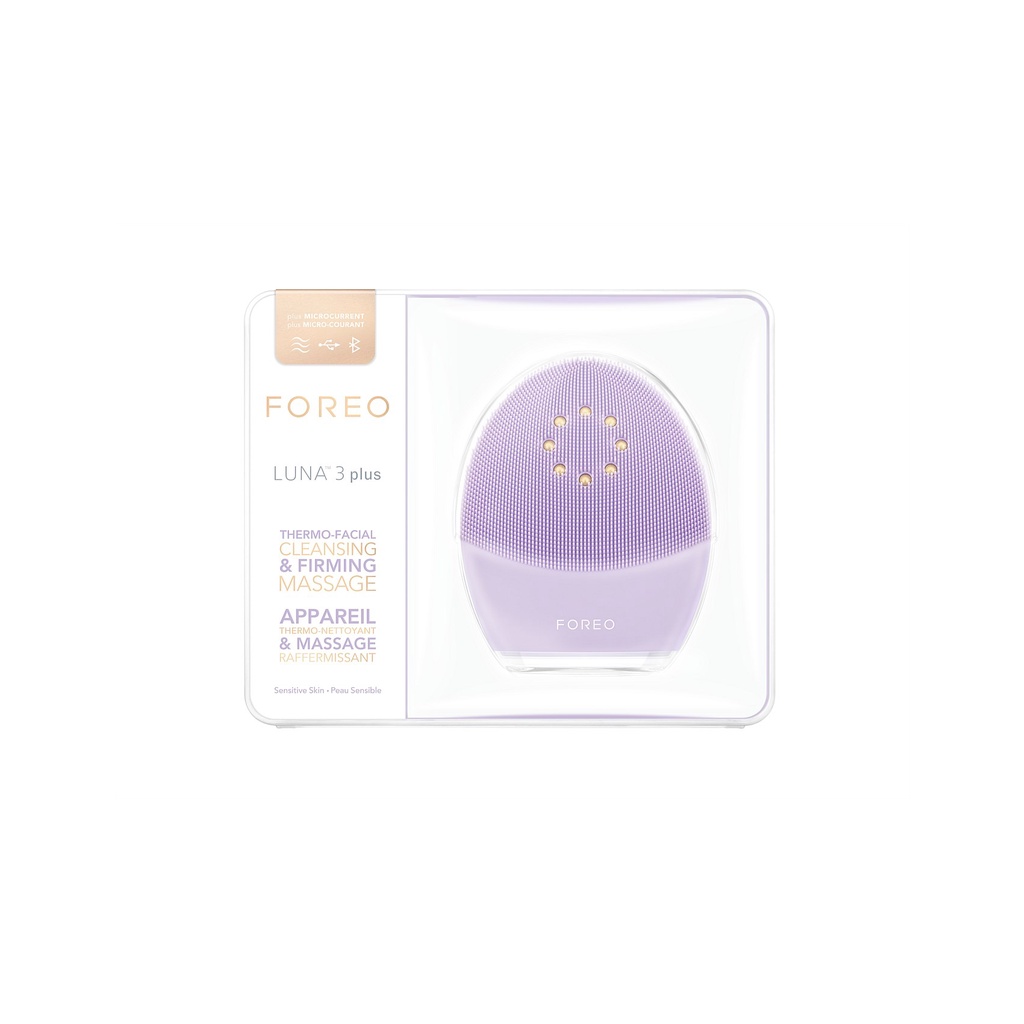 Máy rửa mặt và massage nâng cơ Foreo Luna 3 plus