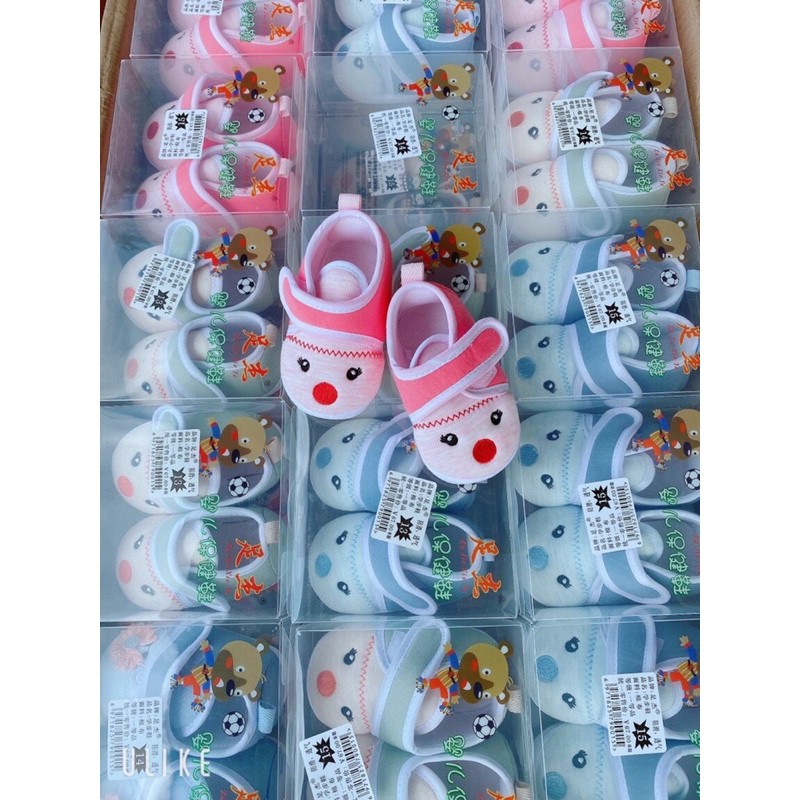 Giày tập đi đế cao su cho bé