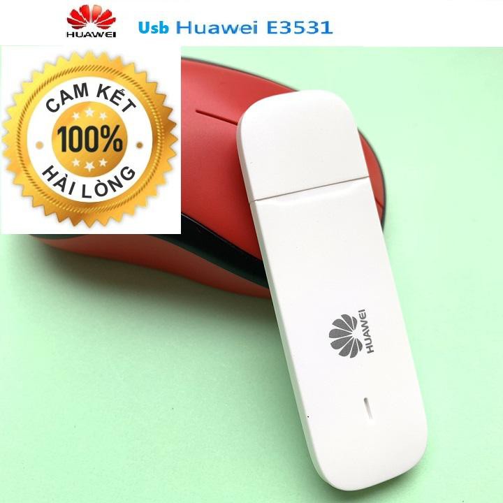 Hàng chuẩn 💝[CẮT LỖ] USB 3G HUAWEI E3531 21.6Mb - CẮM LÀ CHẠY - TỐC ĐỘ CỰC CAO - BẮT SÓNG CỰC TỐT - TẶNG SIM DATA