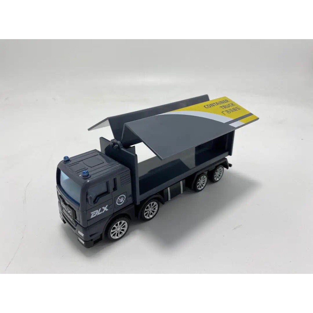 Đồ chơi mô hình xe tải container cho bé, nhựa an toàn chống rơi vỡ khi đập bền và đẹp