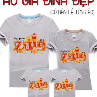 ÁO THUN GIA ĐÌNH ( Set 10 cai)