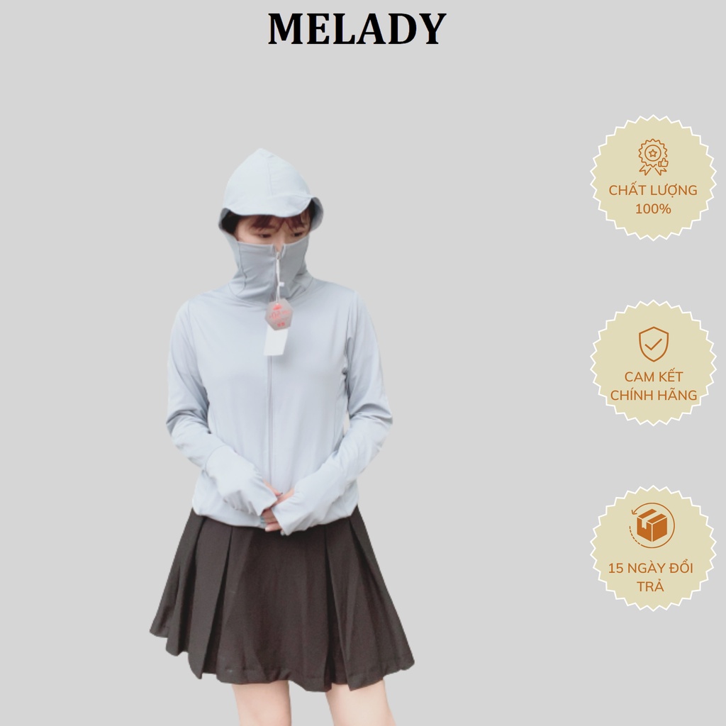 Áo chống nắng thông hơi MELADY hot nhất 2022 khẩu trang cao