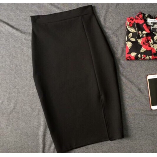 [NEW] Chân váy bút chì sẻ trước dài 60cm Thời Trang Nữ | BigBuy360 - bigbuy360.vn