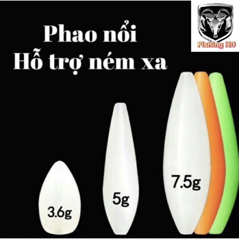 Hạt gạo thần kỳ - hỗ trợ ném xa 3.5g-7.5g giá sốc đồ câu FISHING_HD