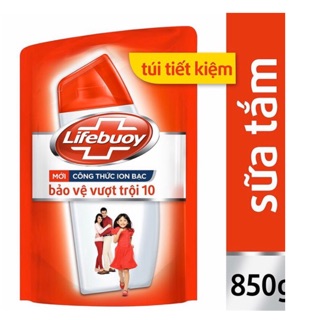 Sữa tắm Lifebuoy 850g Túi siêu tiết kiệm