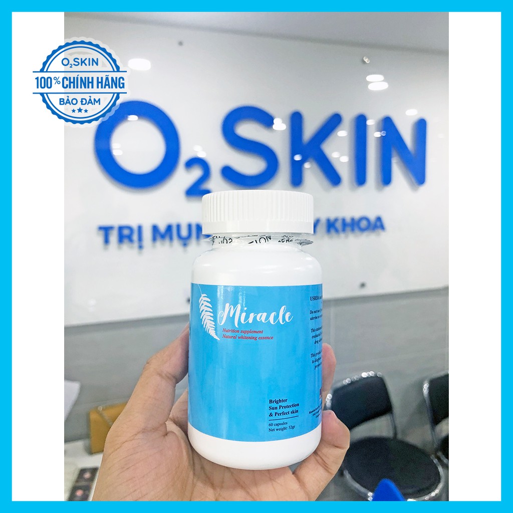 [ CHÍNH HÃNG ] VIÊN UỐNG CHỐNG NẮNG / SÁNG DA / ❤️ FREESHIP ❤️ - Viên uống chống nắng Miracle [ HỘP 60 VIÊN ] | BigBuy360 - bigbuy360.vn