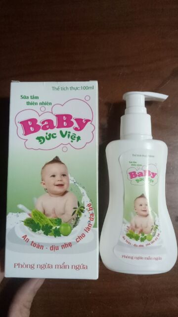 Sữa tắm thiên nhiên BaBy thảo dược dùng được cho trẻ sơ sinh trở Lên