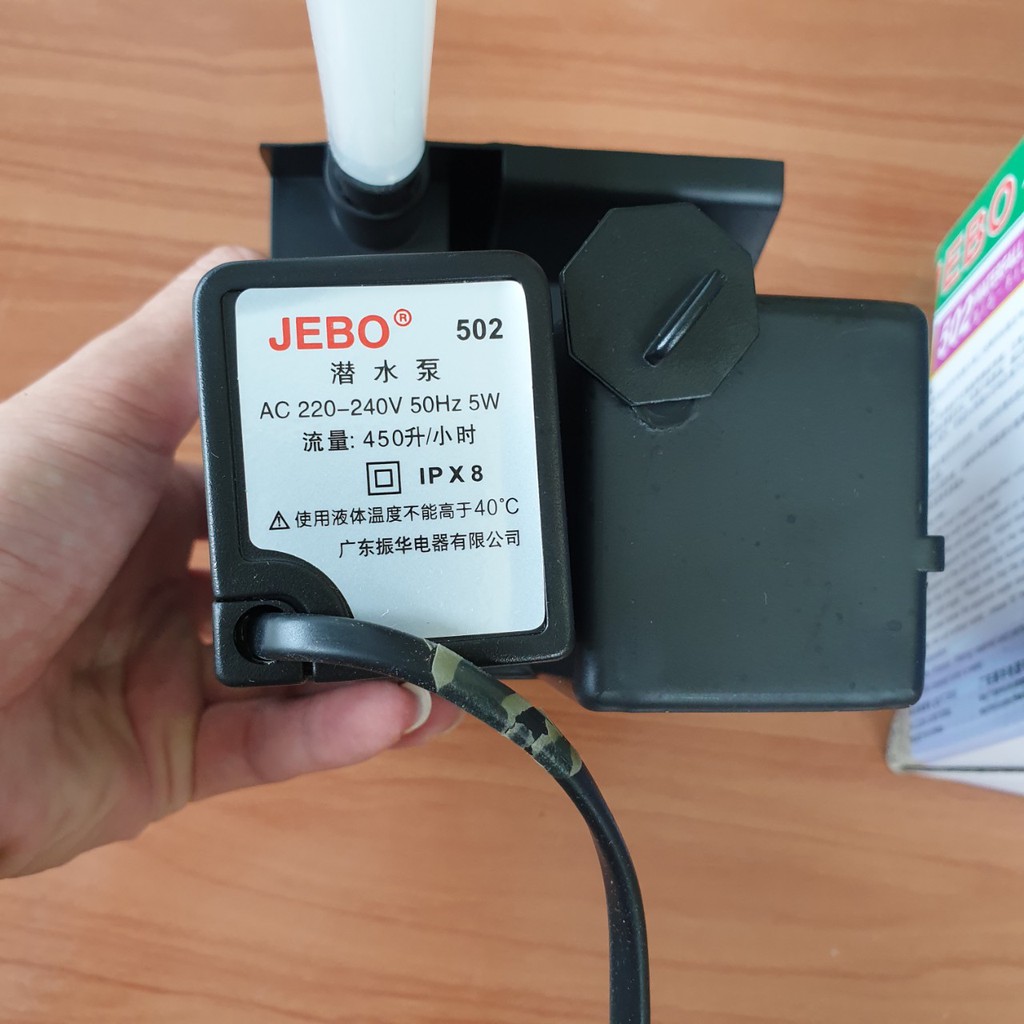 Máy Lọc Thác Nước Bể Cá 502 Jebo
