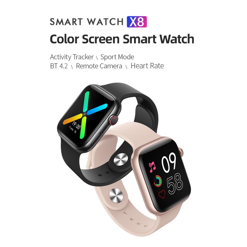 X8 Series 6 i watch smartwatch Bluetooth Call Smart Watch Touch Screen Full Heart Rate Blood Pressure Sports Tracker For Android iOS Phone PK Iwo 12
