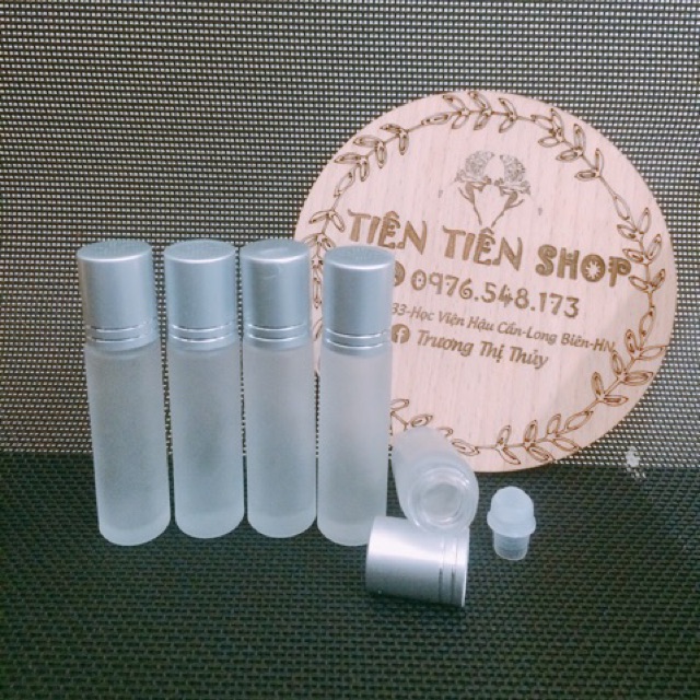 Bi lăn thủy tinh đựng mỹ phẩm 10ml