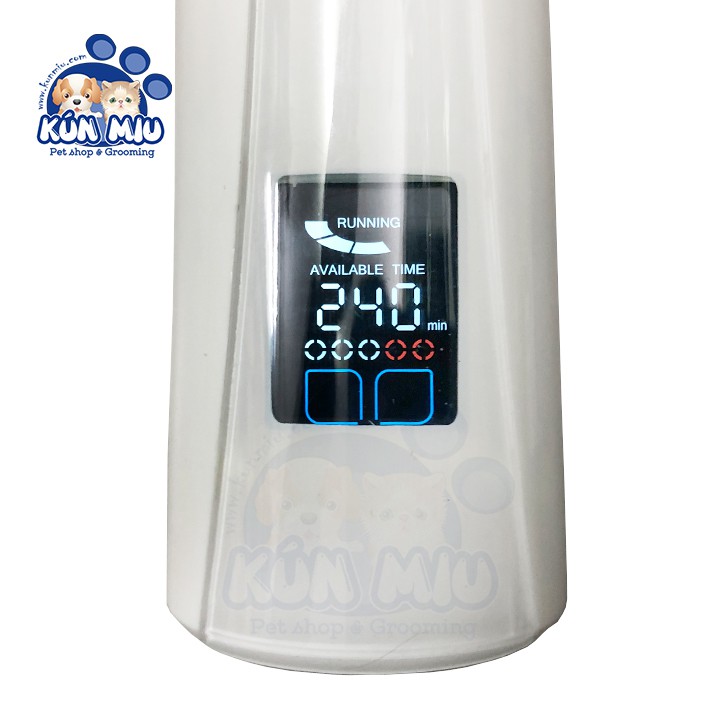 Tông đơ cho chó mèo dòng cao cấp Hair Clipper pin sử dụng 4 tiếng
