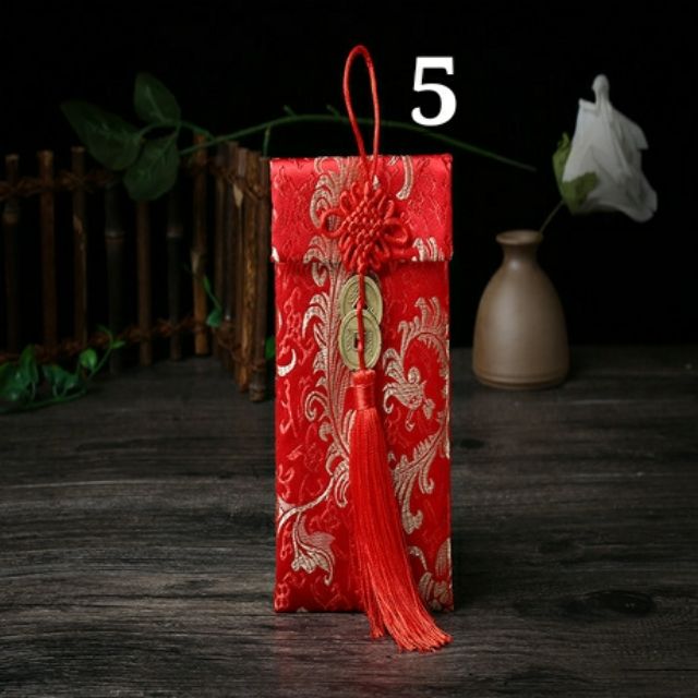Bao Lì Xì Vải Gấm cao cấp, bao lì xì mừng tuổi, đặt mâm tráp ăn hỏi (Giá 1 Bao)(Có Clip+ Ảnh Thật)