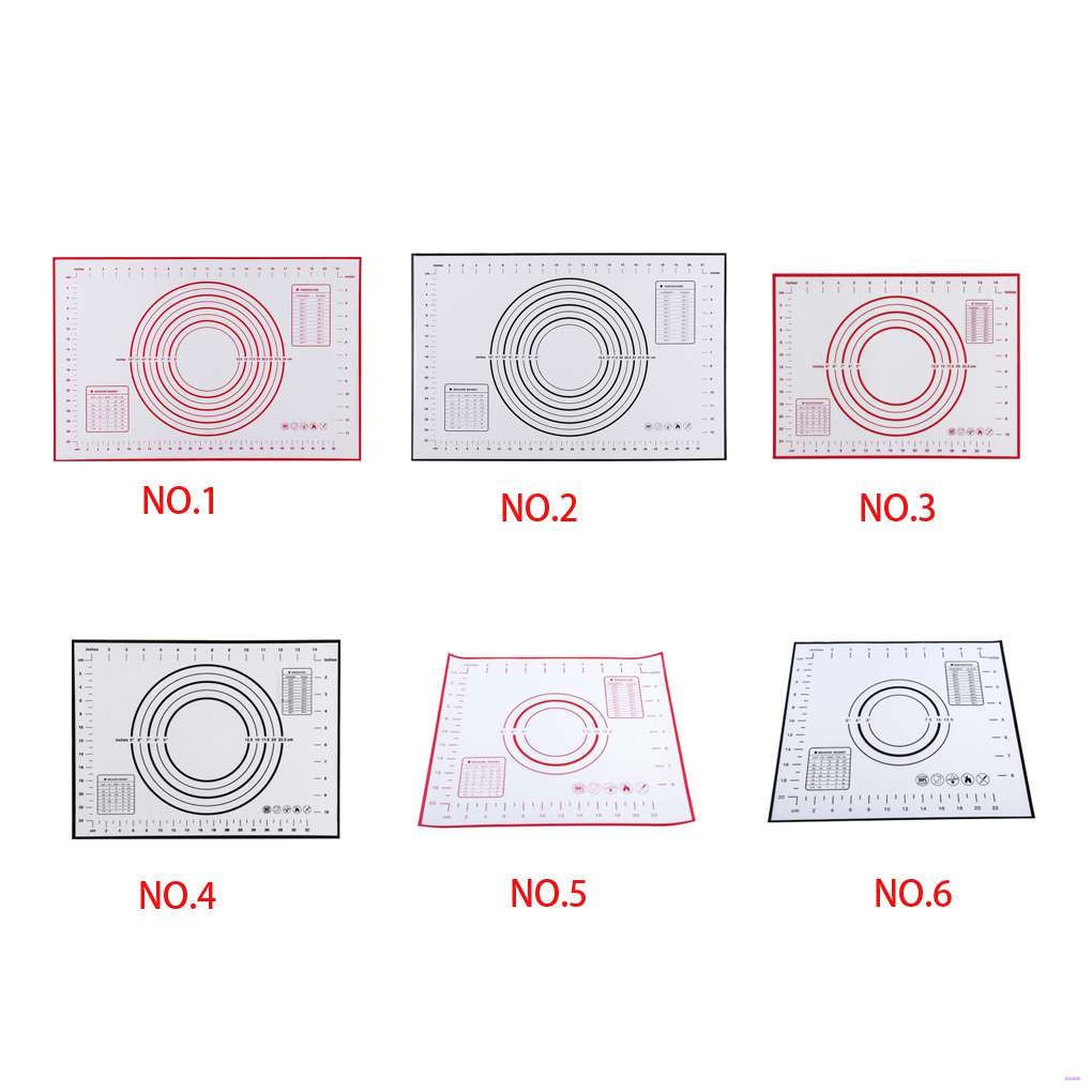 Tấm nhào bột làm bánh bằng silicon chống dính chuyên dụng tiện lợi